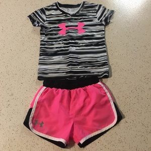 Girls Under Armour 4t Outfit